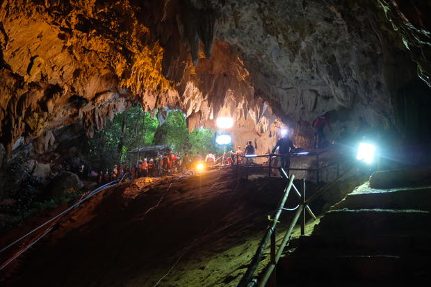 Thailand Cave Rescue For Missing Soccer Team 