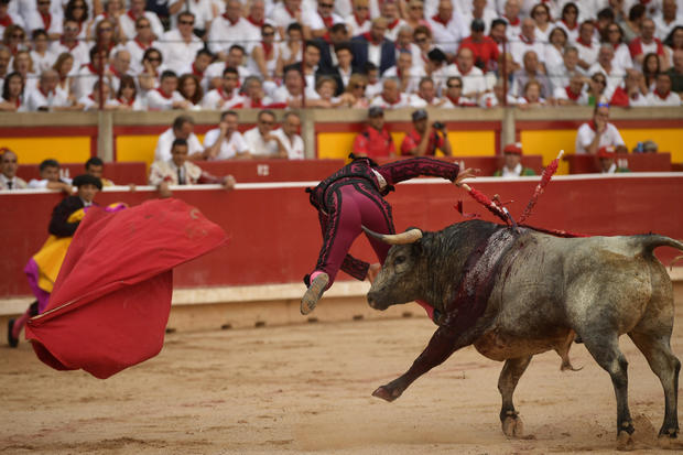 Spain Running of the Bulls 