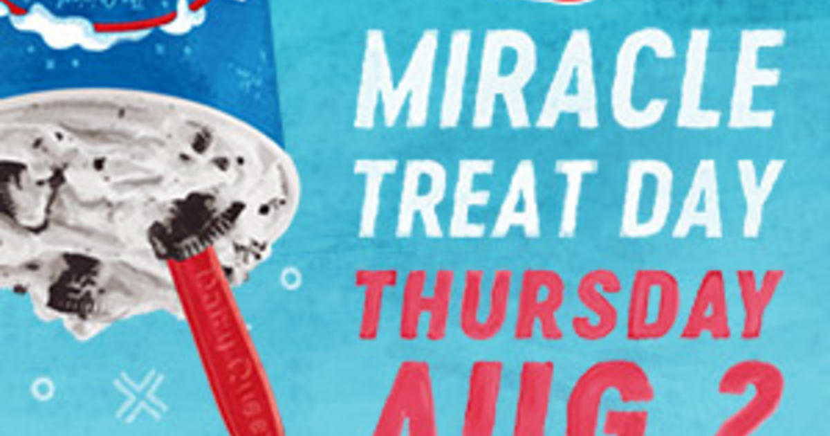8/2 Dairy Queen Miracle Treat Day! CW Seattle