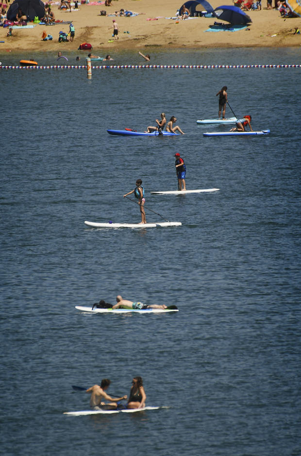stand-up paddleboarding 
