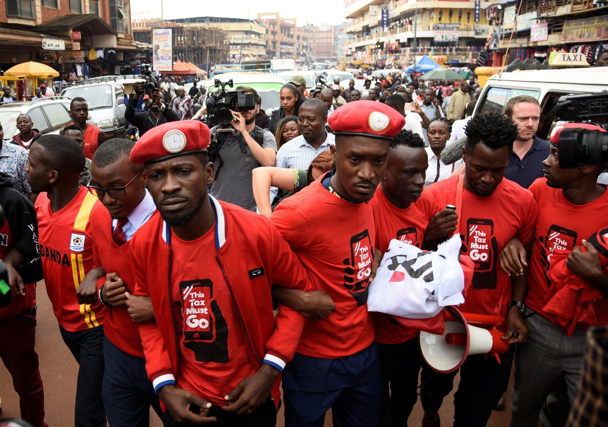 Protests erupt in Uganda over controversial social media tax CBS News