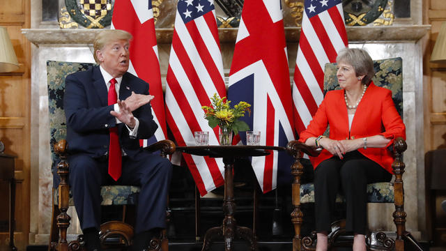 Britain Trump Visit 