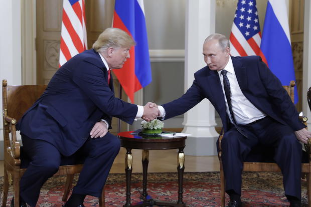 Presidents of Russia and the USA meet in Helsinki 