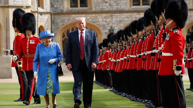 Britain Trump Visit 