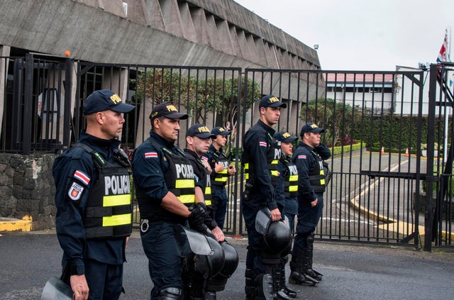 COSTA RICA-UBER-PROTEST 
