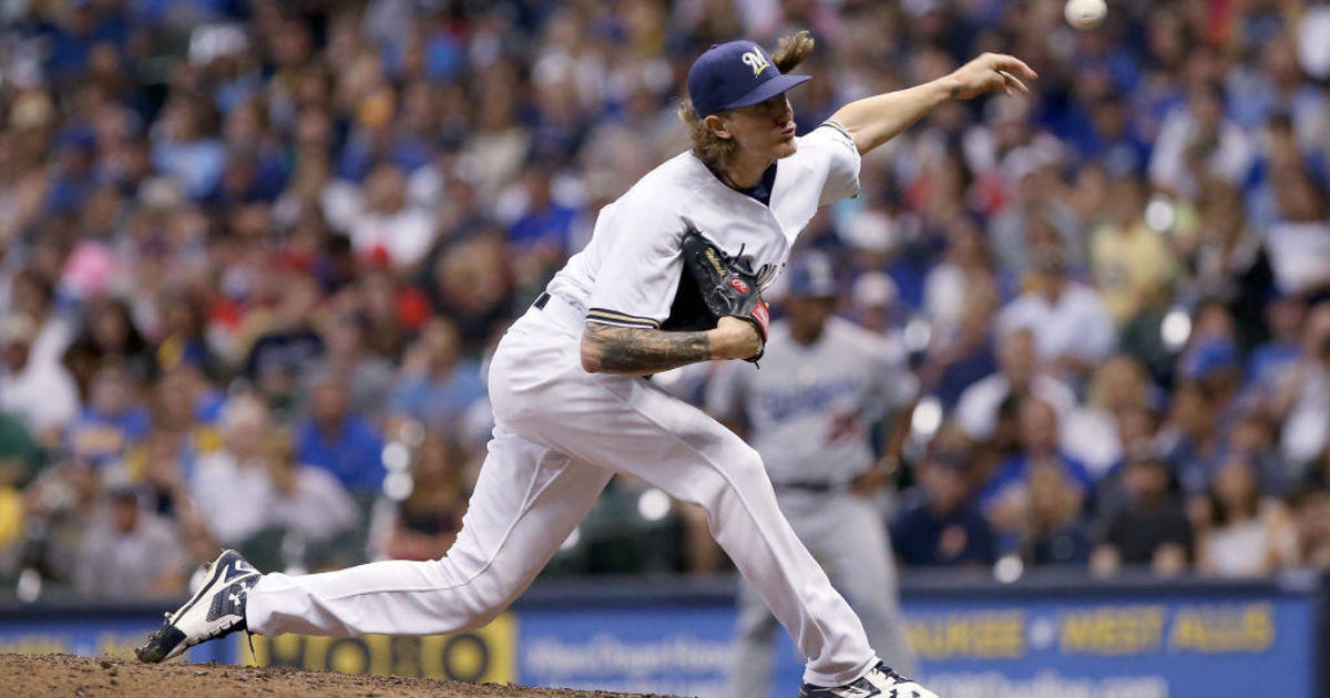 Fan falls into Brewers bullpen, taken to hospital