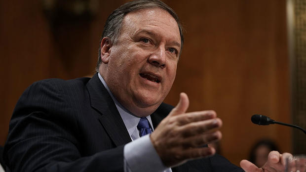 Secretary Of State Mike Pompeo Testifies To Senate Foreign Relations Hearing 