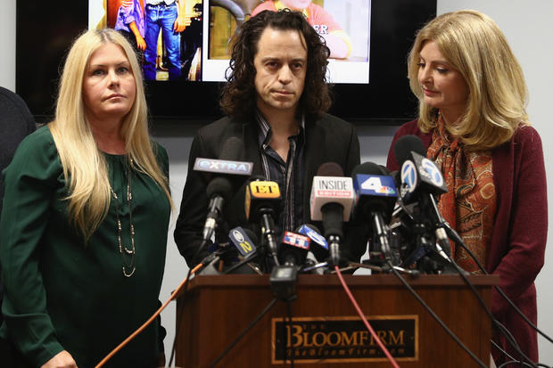 Alexander Polinsky Holds Press Conference With Attorney Lisa Bloom Regarding Sexual Harassment Allegations Against Scott Baio 