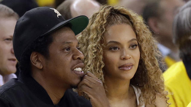 Jay-Z Beyoncé basketball game 