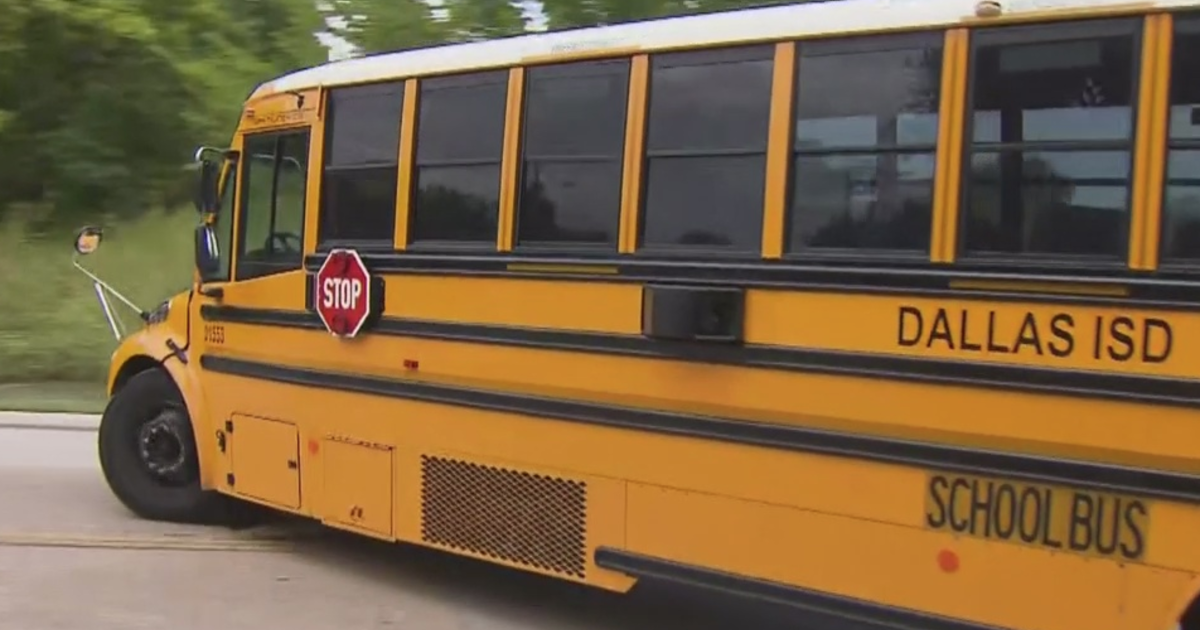 DISD Traveling New Road Operating Own School Buses CBS Texas