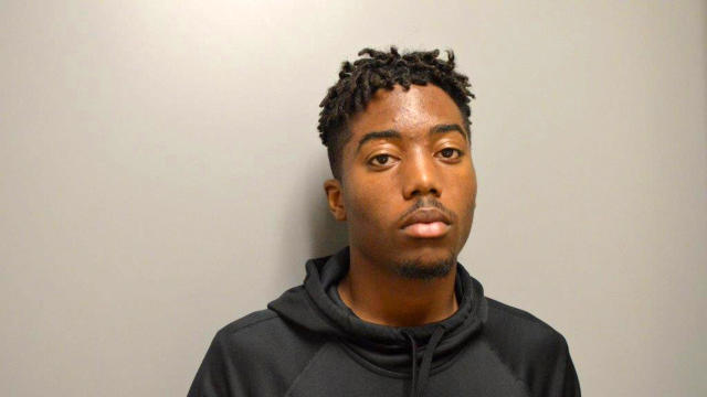 Tyrone McAllister, 18, is seen in a booking photo released by the Manteca Police Department in California on Aug. 8, 2018. 