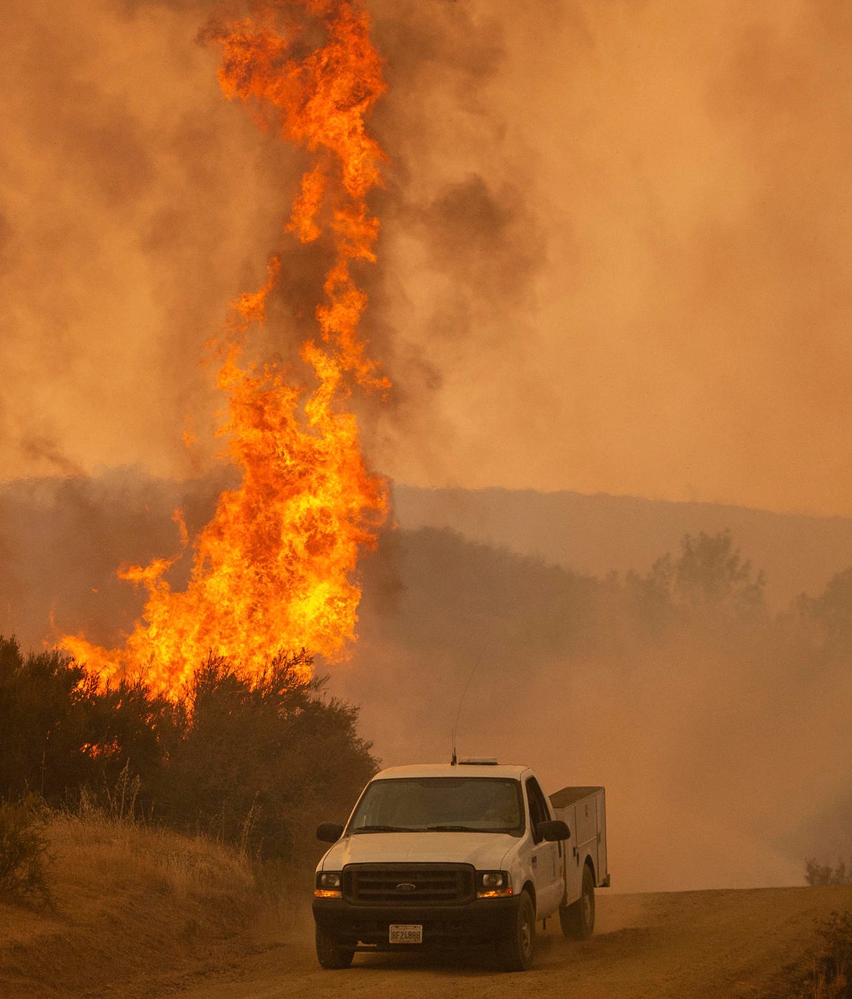 California Wildfires Record 