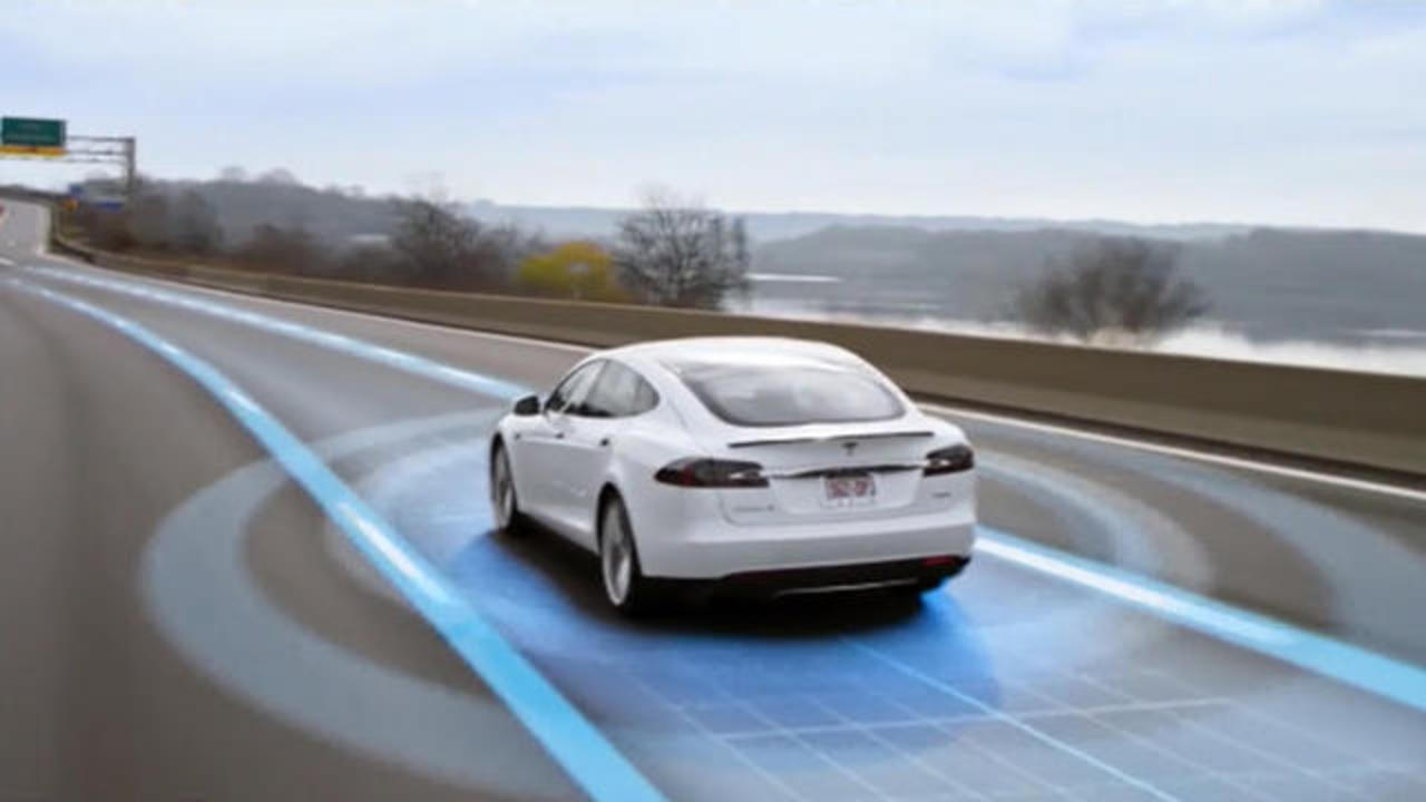 As Mercedes introduces an electric SUV, Tesla's stock slumps - CBS