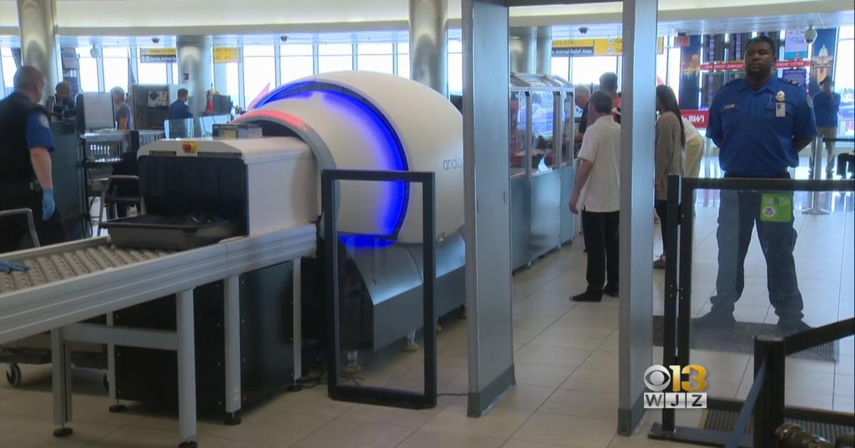 BWI Among 15 U.S. Airports Testing Out CT Scanner For Luggage - CBS ...