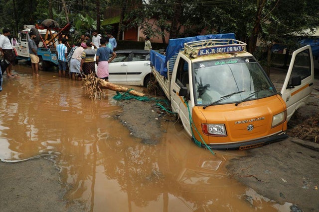 INDIA-WEATHER-FLOOD 