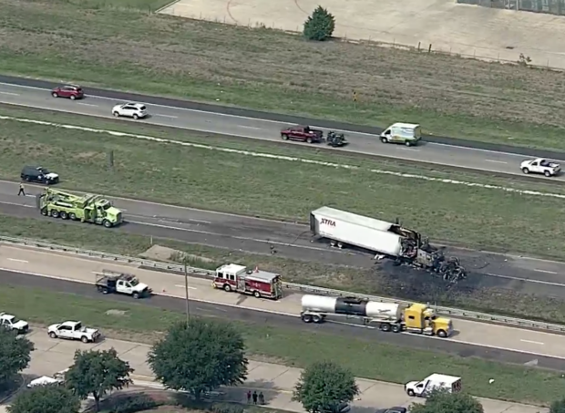 deadly crash with big rig in Terrell 