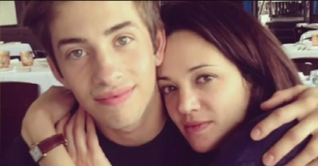 Photo of actors Jimmy Bennett and Asia Argento reportedly taken the day Argento allegedly sexually assaulted Bennett, who was 17 at the time, May 9, 2013. (SOURCE: Instagram) 