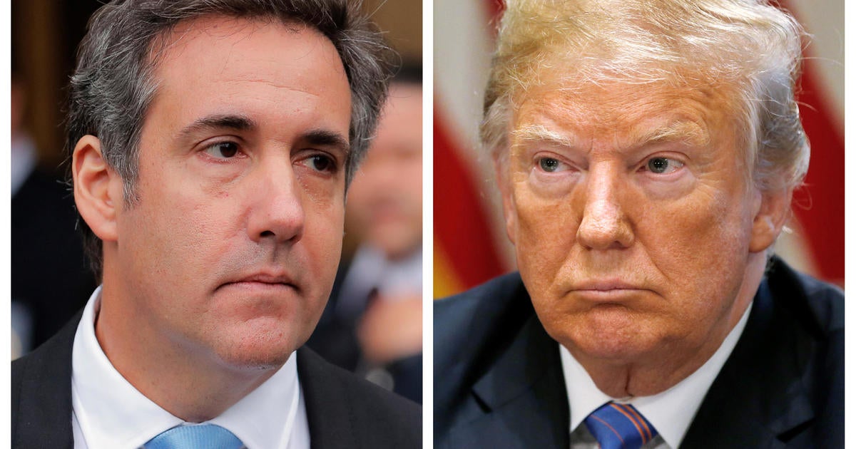 Michael Cohen to accuse Trump of criminal activity for first time - CBS ...