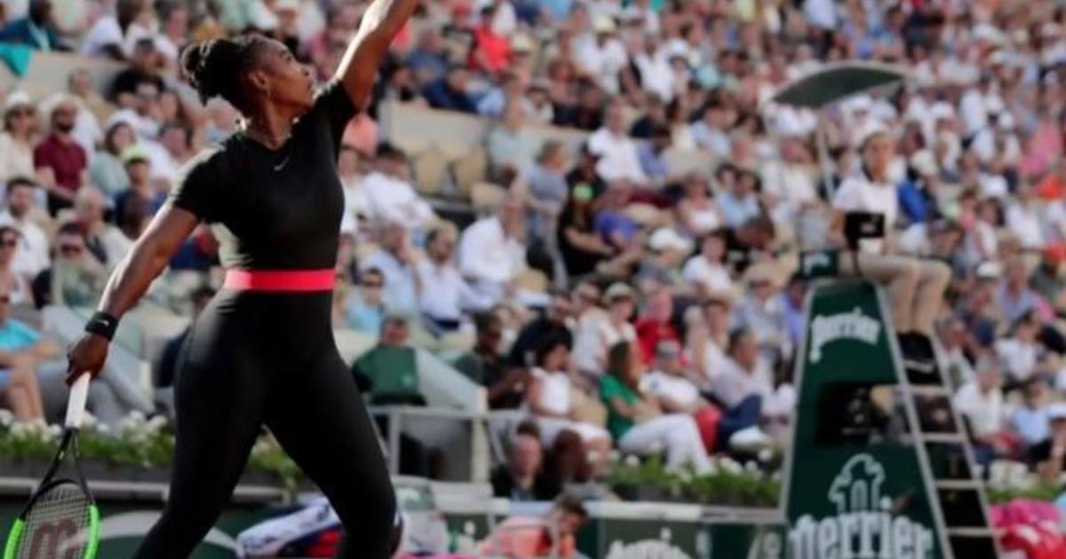 Serena Williams Responds To French Open Banning Catsuit Cbs News