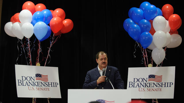 Republican Senate Candidate For West Virginia Don Blankenship Holds Primary Night Attend 