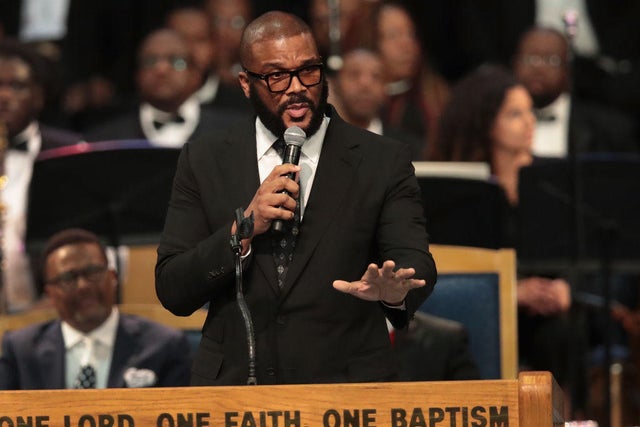 Soul Music Icon Aretha Franklin Honored During Her Funeral By Musicians And Dignitaries 