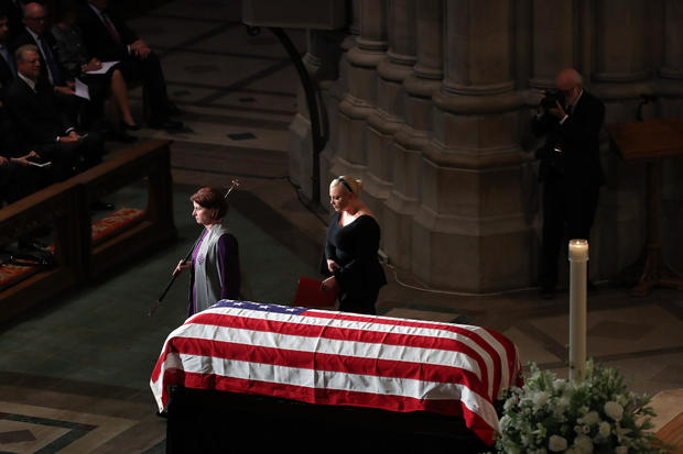 National Cathedral Hosts Memorial Service For Sen. John McCain (R-AZ) 