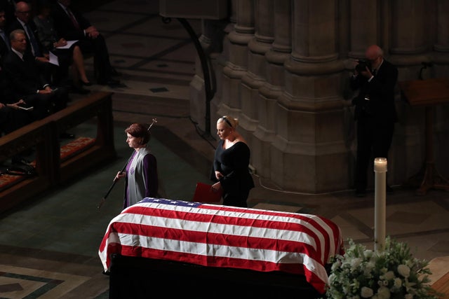 National Cathedral Hosts Memorial Service For Sen. John McCain (R-AZ)