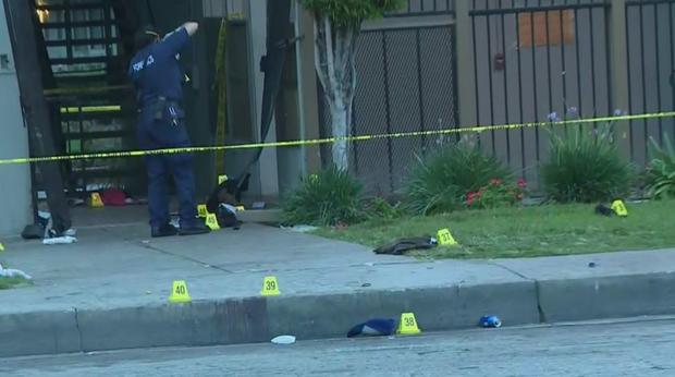 10 Wounded In Gun Battle At San Bernardino Apartment Complex 