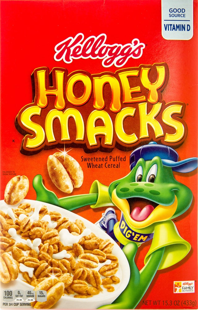 Kellogg's Honey Smacks cereal