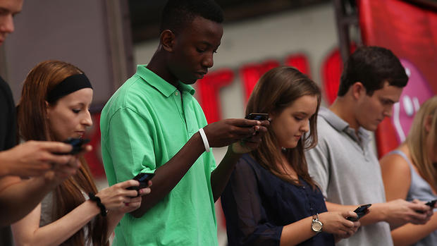 National Texting Championship Held in Times Square 