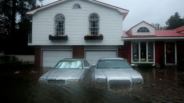 Hurricane Florence Slams Into Coast Of Carolinas 