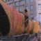 Leaving their mark: Graffiti artists decorate the WTC site