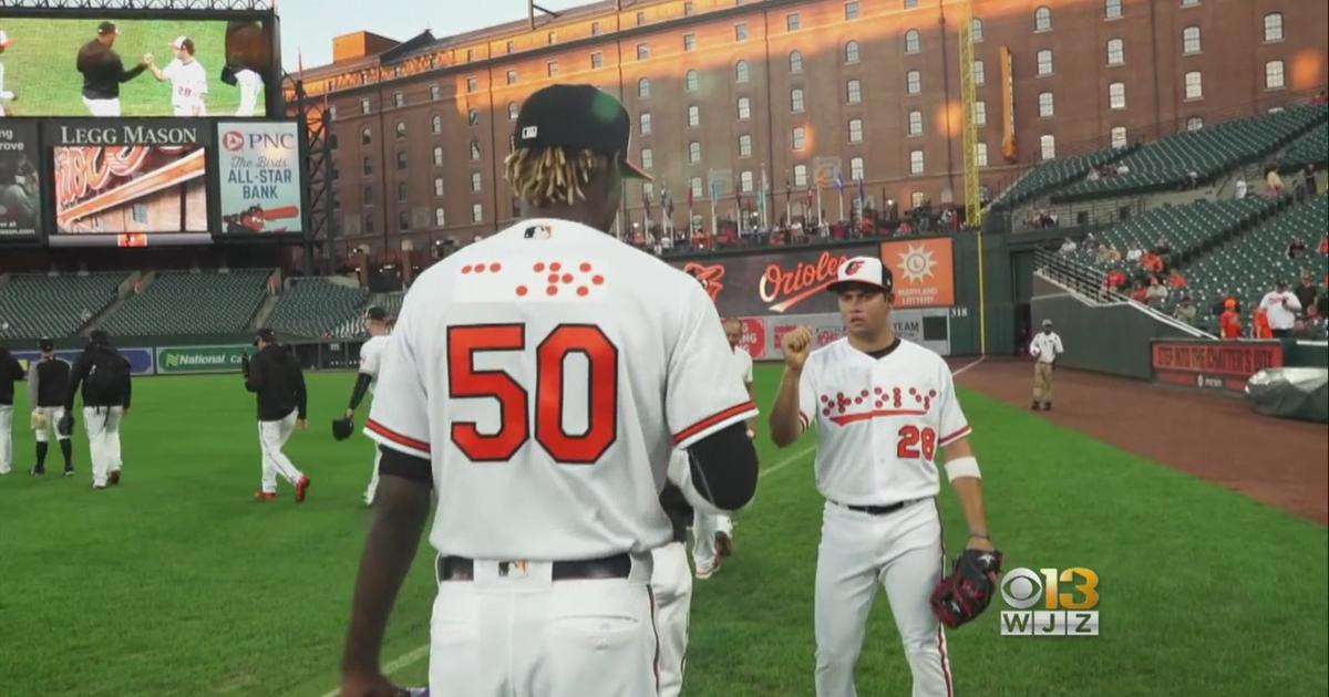 Orioles Auction Off 'Celebrate Maryland Day' Jerseys - CBS Baltimore