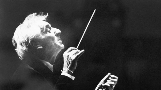 Composer Leonard Bernstein 