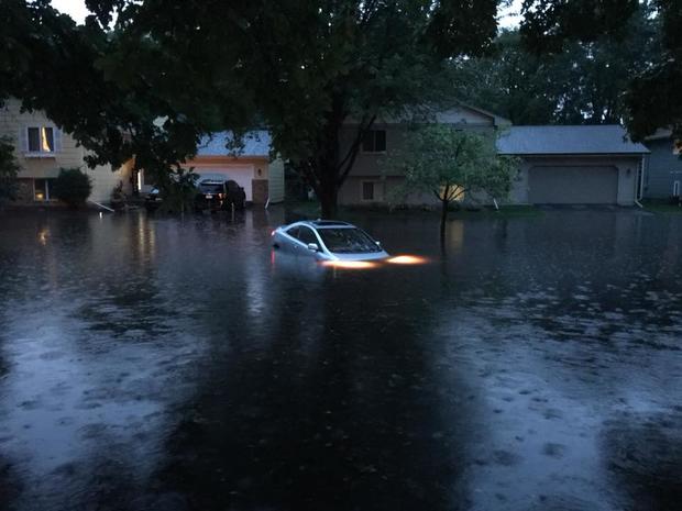 Flooding in Robbinsdale 