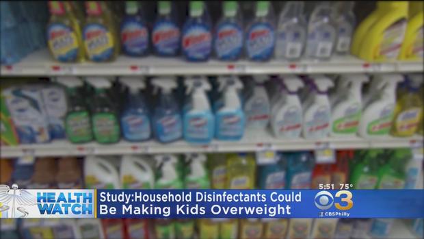 Study: Household Disinfectants Could Be Making Kids Overweight 