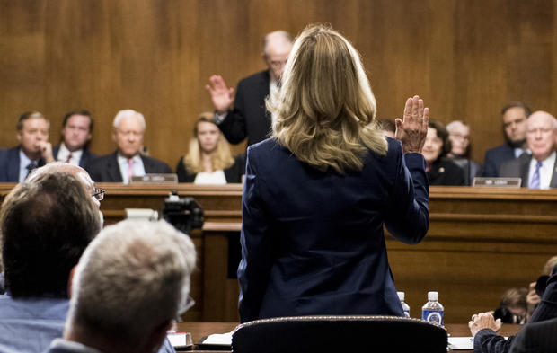 Dr. Christine Blasey Ford And Supreme Court Nominee Brett Kavanaugh Testify To Senate Judiciary Committee 