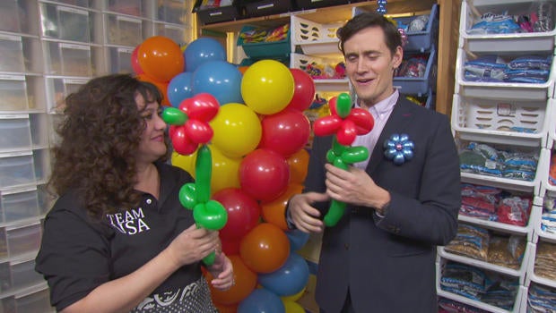 Balloon art: A POP! culture competition - CBS News