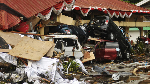 Devastating earthquake and tsunami strike Indonesia 