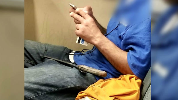 Man spotted on BART with machete 