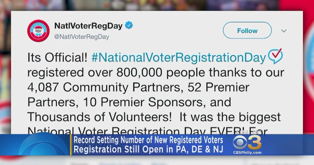 800,000 New Voters Register, Set Record Ahead Of Midterm Elections ...