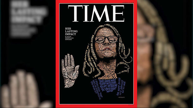 Time Magazine cover of Christine Blasey Ford 