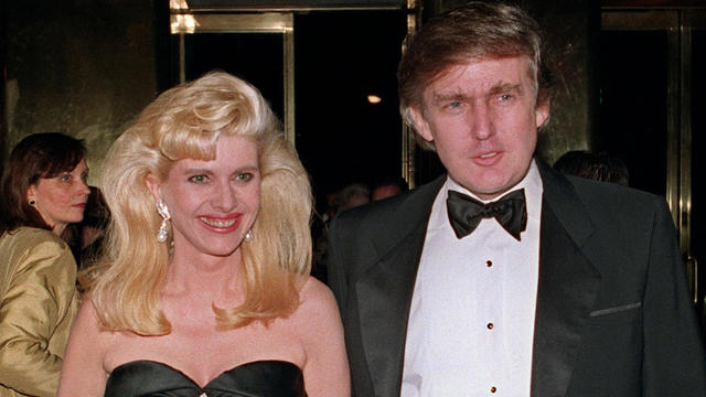 Billionaire Donald Trump and his wife Ivana arrive 