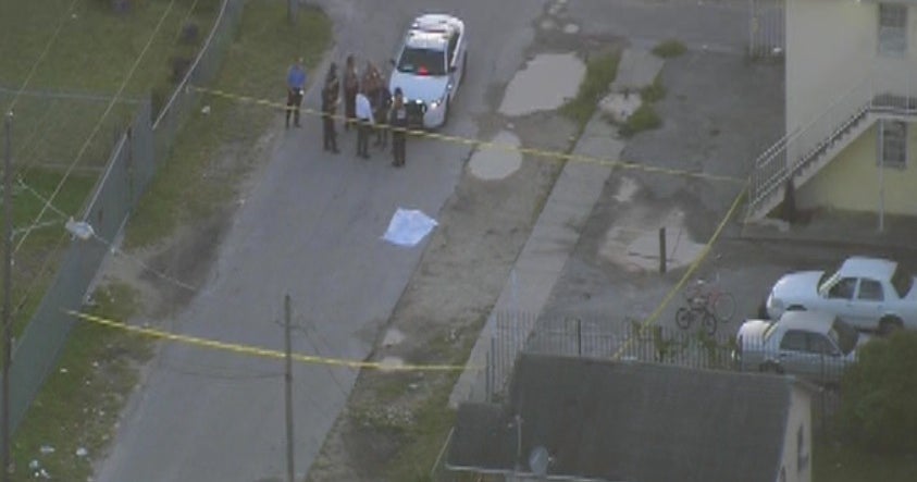 Police Investigate Deadly Shooting In Miami CBS Miami