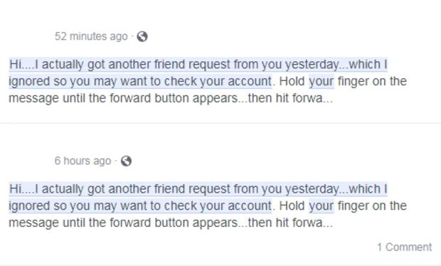 facebook scam 
