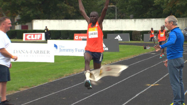Daniel Chebii B.A.A. Half Marathon mens winner 