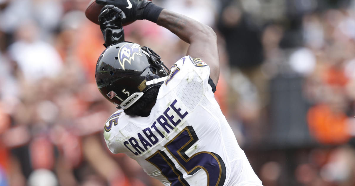 Baltimore Ravens releasing WR Michael Crabtree