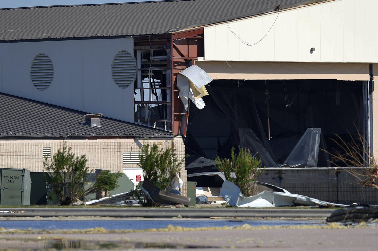 Hurricane Michael aftermath: Tyndall Air Force Base in Florida suffers ...