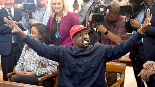 Kanye West At White House 