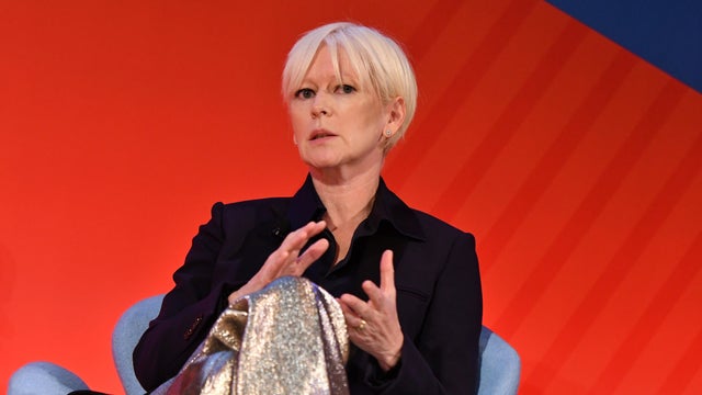 Marie Claire editor Joanna Coles is seen on Sept. 12, 2011, in New York. 